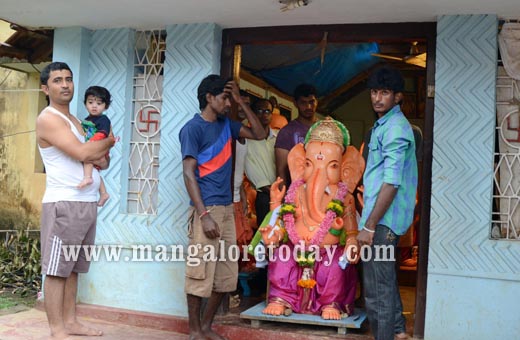 Ganesh chaturthi celebrations in Mangalore